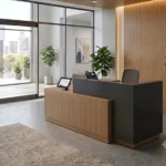 Viacraft Interiors - Reception Desk Main Floor
